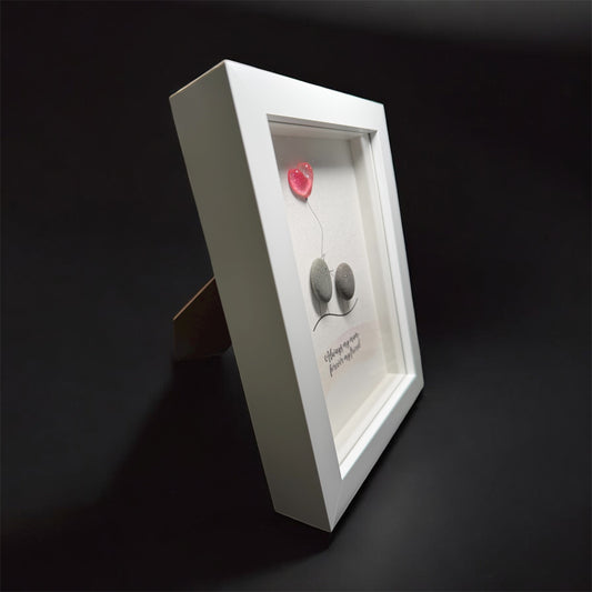 Always My Mum, Forever My Friend Framed Pebble Art