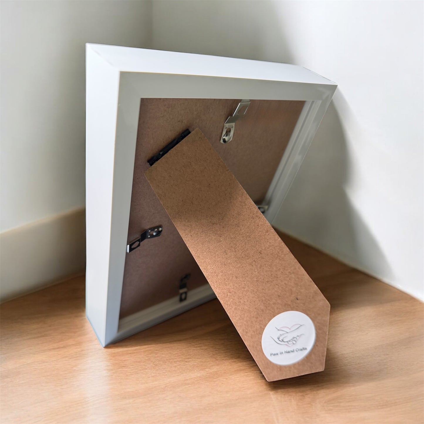 A House is not a Home without a Dog Framed Pebble Art