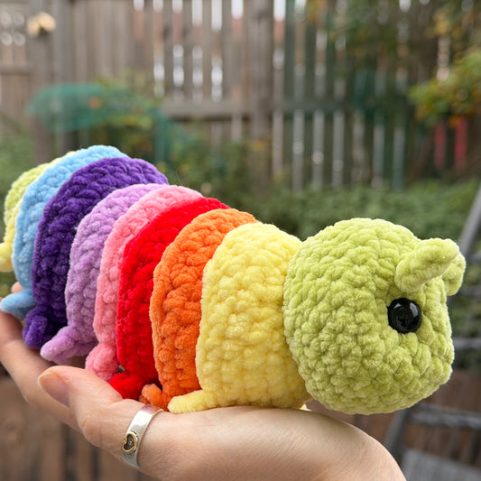 Crochet Fidget Caterpillar