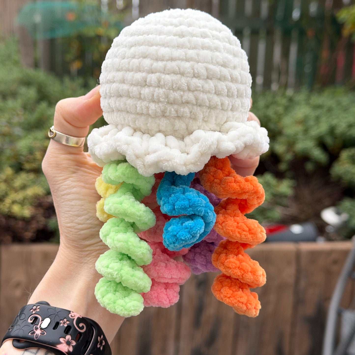 Handmade Crochet Jellyfish