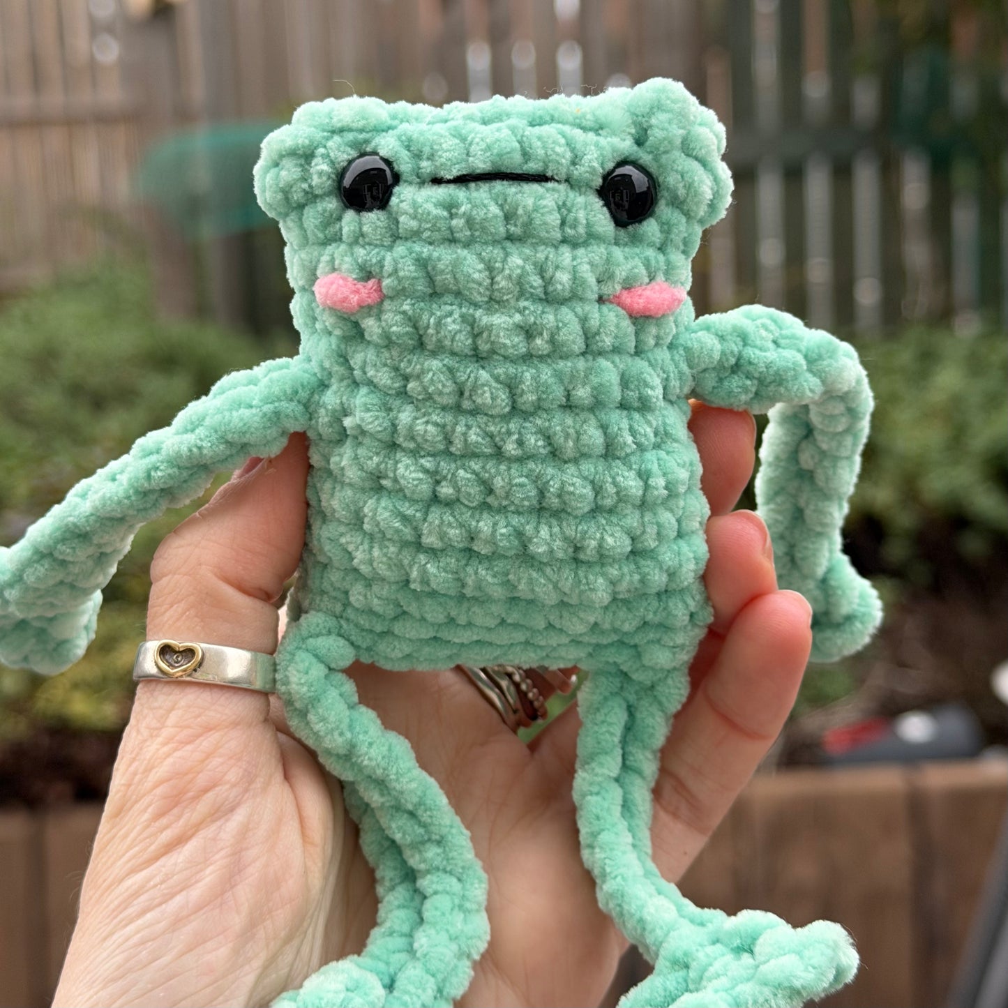 Crochet Leggy Frog
