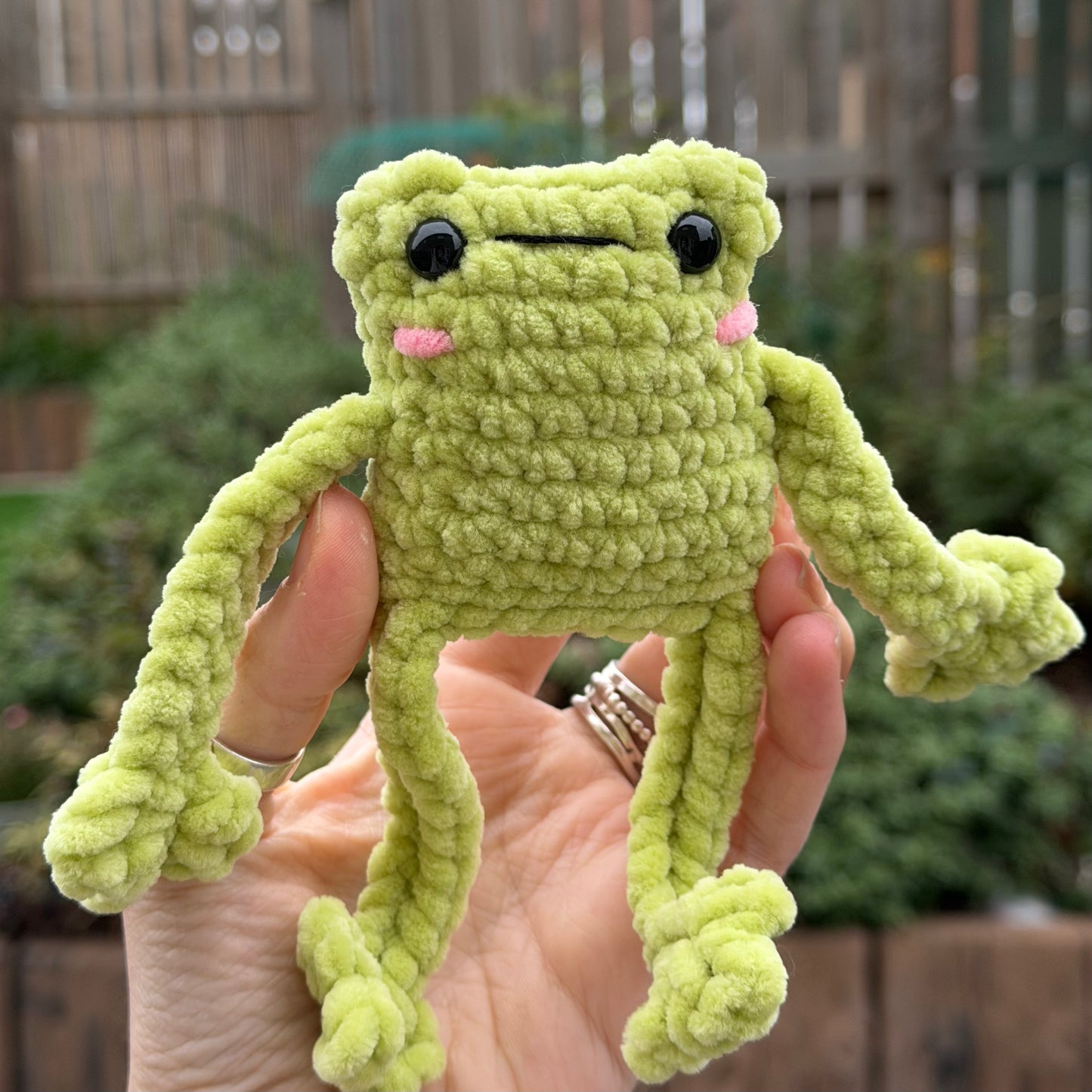Crochet Leggy Frog