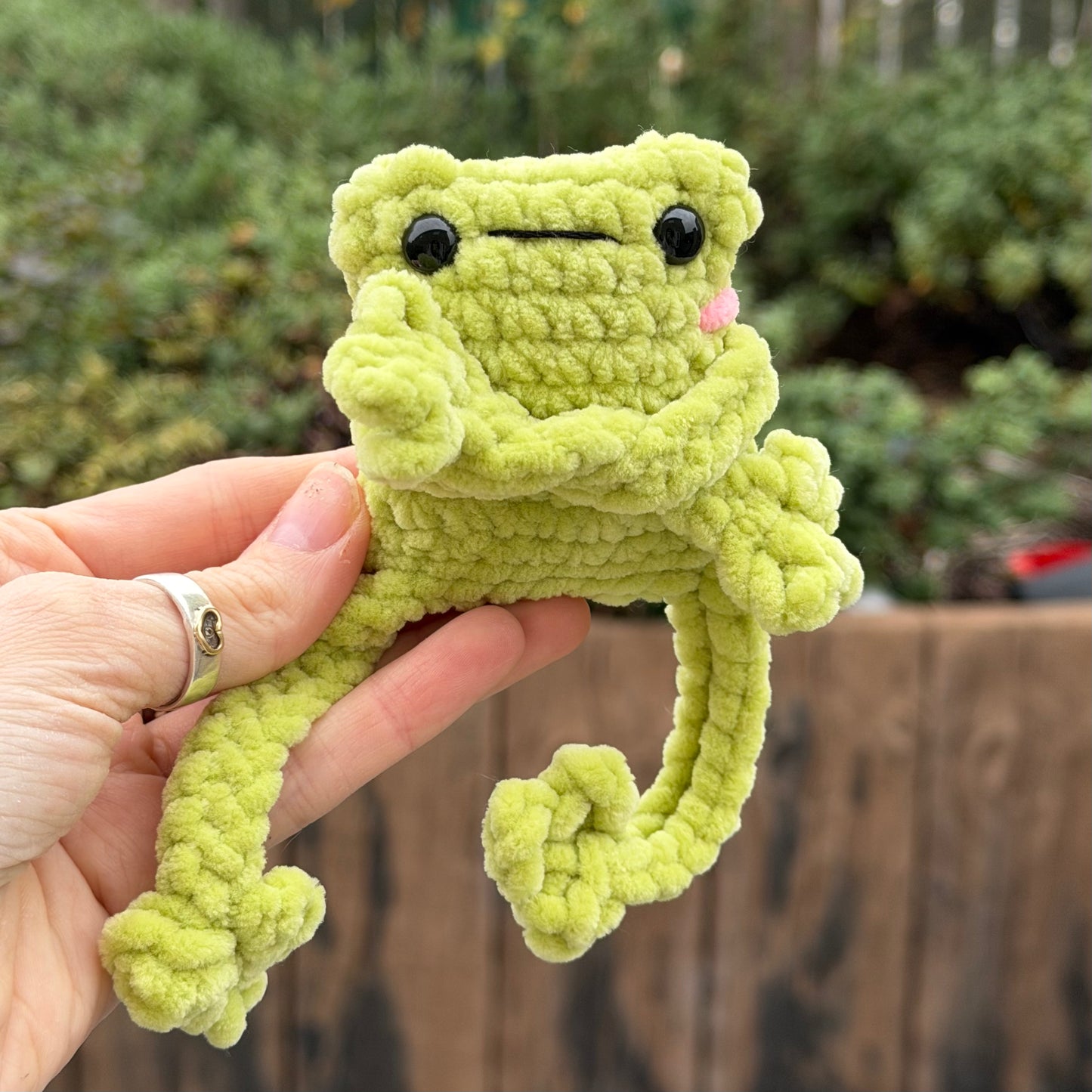 Crochet Leggy Frog